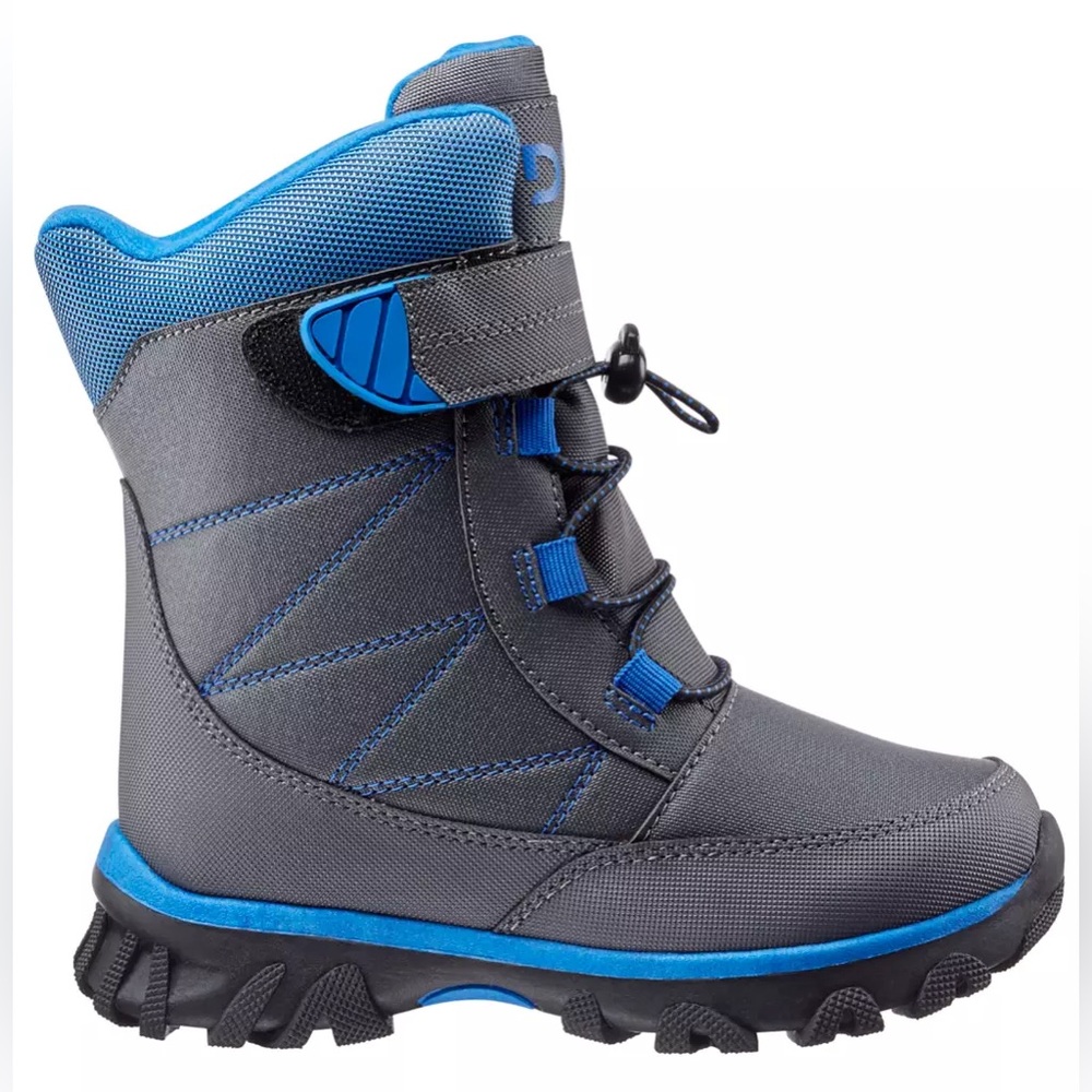 DSG Kids' Gray and Blue Winter Boots